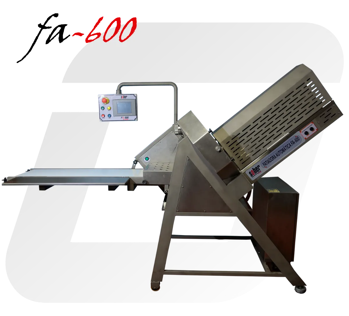 Cortadora FA-600 - Máquina industrial para cortar alimentos